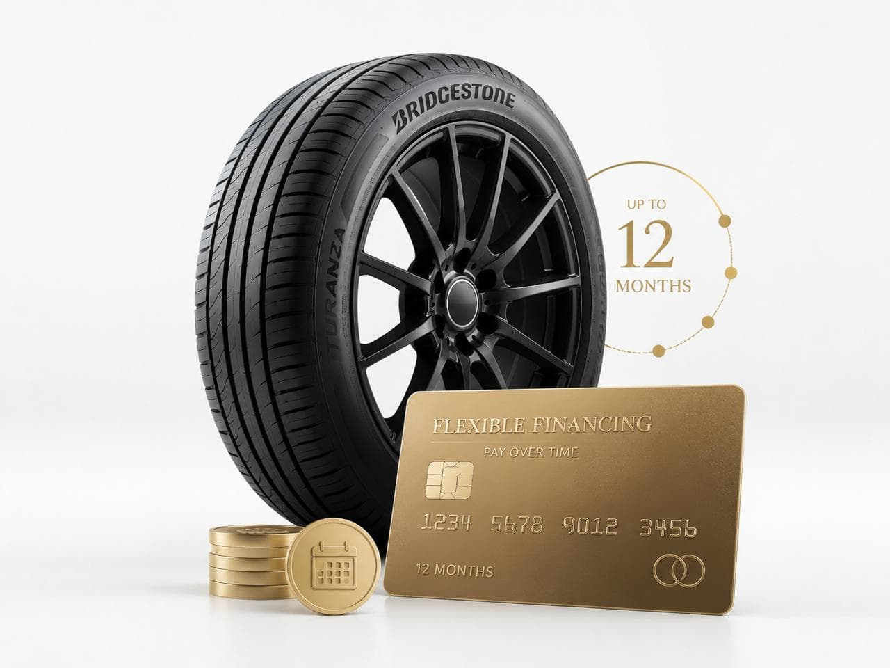 Bridgestone tires with flexible financing options